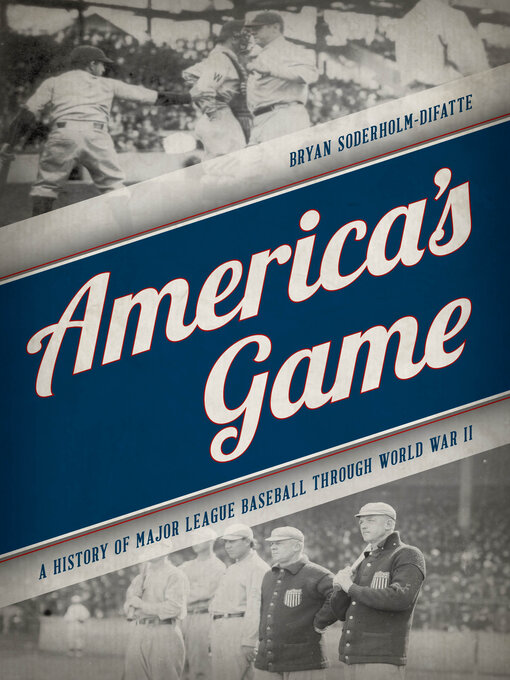 Cover image for America's Game